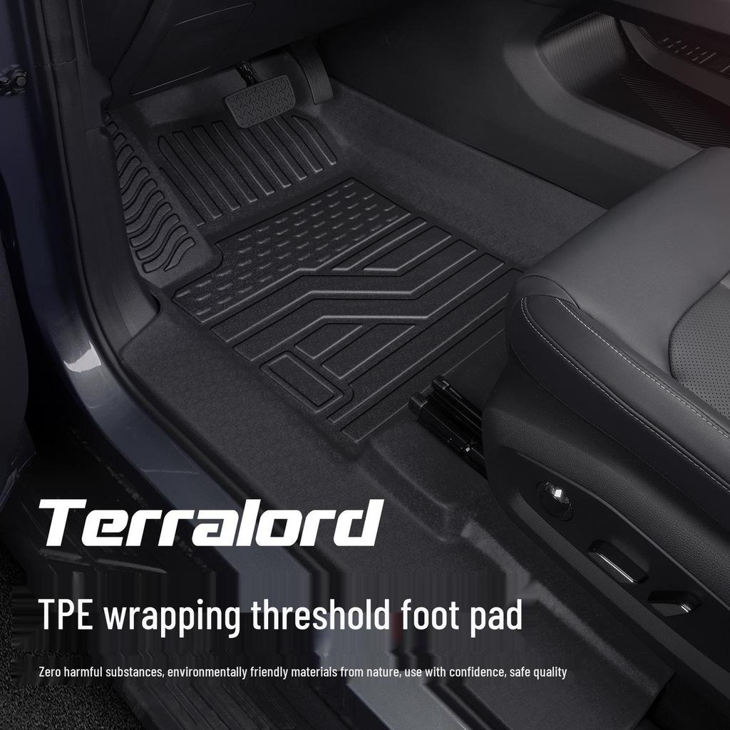 ZTE Lord Full Coverage TPE Car Floor Mats - Dedicated Interior Decoration Accessories