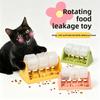 Interactive Slow Feeder with Puzzle for Dogs and Cats - Adjustable Dispenser for Slow Eating Training