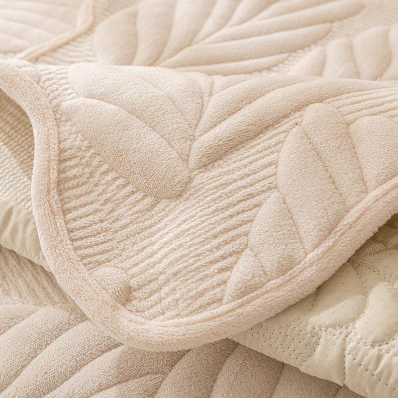 Cream Velvet Retro Living Room Sofa Cushion Plush Sofa Cover Autumn and Winter Four Seasons Sofa Towel Cover Cloth Cushion