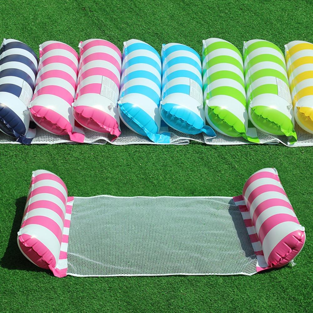 Water Hammock Adult Inflatable Floating Bed Inflatable Lounge Chair Water Floating Two-tube Hammock Four-tube Hammock