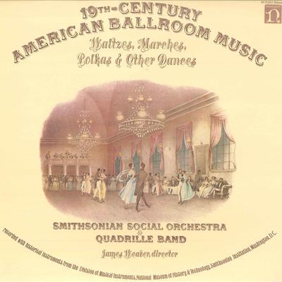 LP Record JAMES WEOVER SMITHSONIAN SOCIAL ORC  19thcentury American Ballroom Musi H71313 NONESUCH 1975 Japan Classical Used