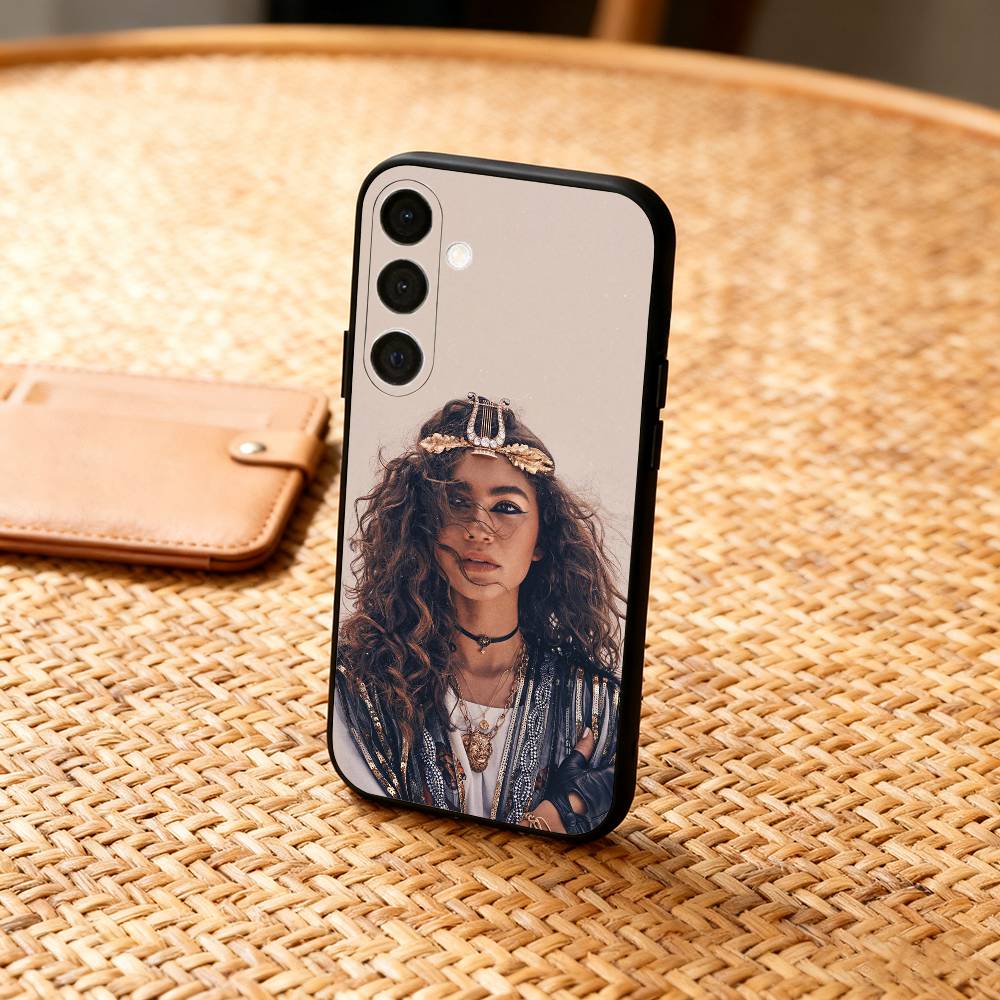 Z-Zendaya Phone Case For Samsung A73,72,71,53,52,51,22,91,80, Soft Black Cover