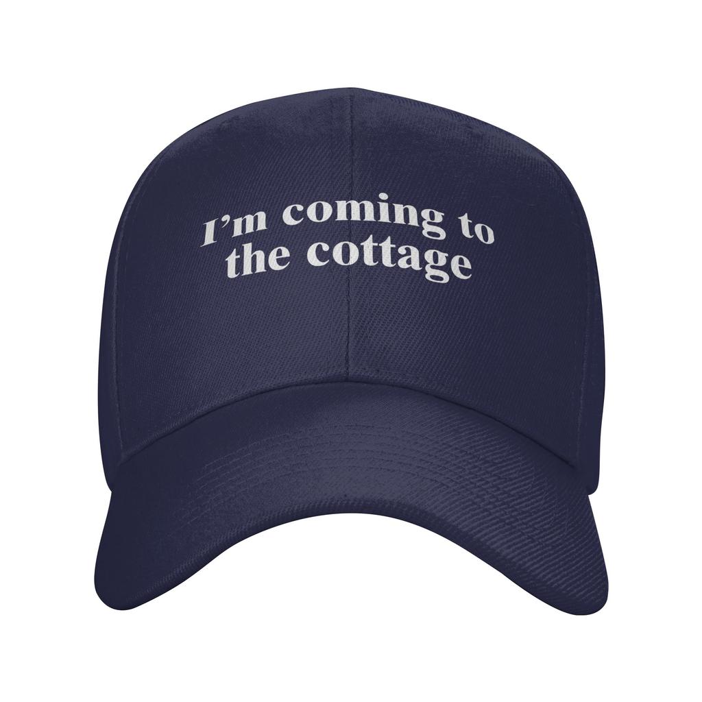 Im Coming To The Cottage Casual Baseball Cap Summer Trucker Hat Wholesale Hiking Fishing Hip Hop Hats Men Women Baseball Caps