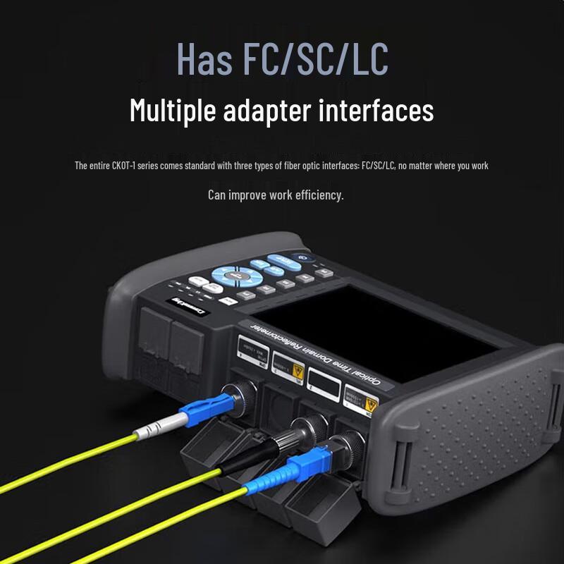 Fiber Optic Cable Identifier and OTDR Tester