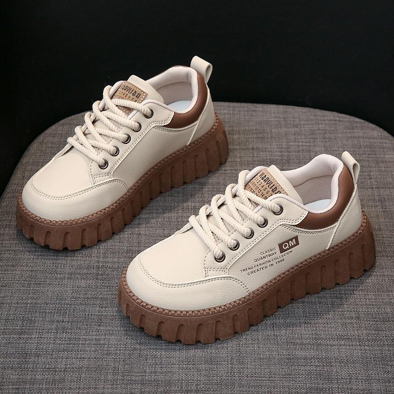 Summer New Heightening Board Shoes Muffin Sole Wear-resistant Street Shooting Trend Casual Women's Shoes Student Shoes 2
