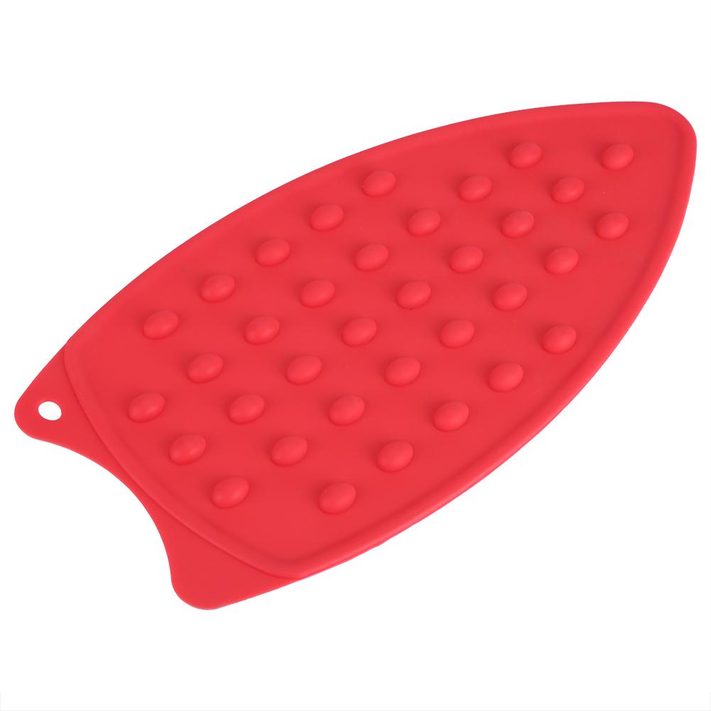 Anti slip Heat Resistant Silicone Iron Mat Hot Safety Protection Ironing Rest Pad