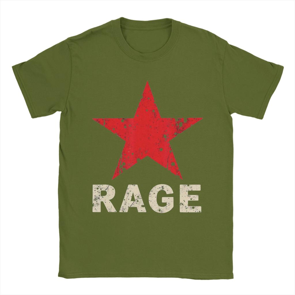 Rage Against the Machine Cotton T-Shirt For Adult Beach Y2K Retro T Shirts Breathable Trendy Cool Tees Oversized Casual Clothing