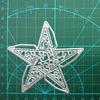 Metal 3D Star Shape Cutting Dies DIY Embossing Script Die Stencils Carbon Steel Die-Cut for Scrapbook Card Album Making