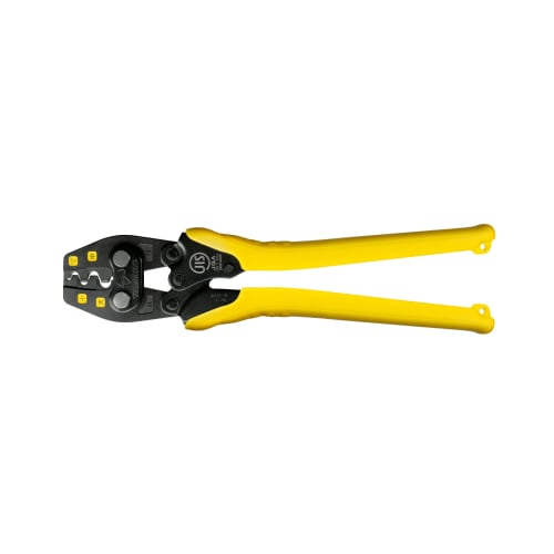 Tsunoda Crimping Tool for Ring Sleeves, TP-R, JIS Compliant, Made In Japan In Tsubame-Sanjo, Essential for Electrical Work Proficiency Tests