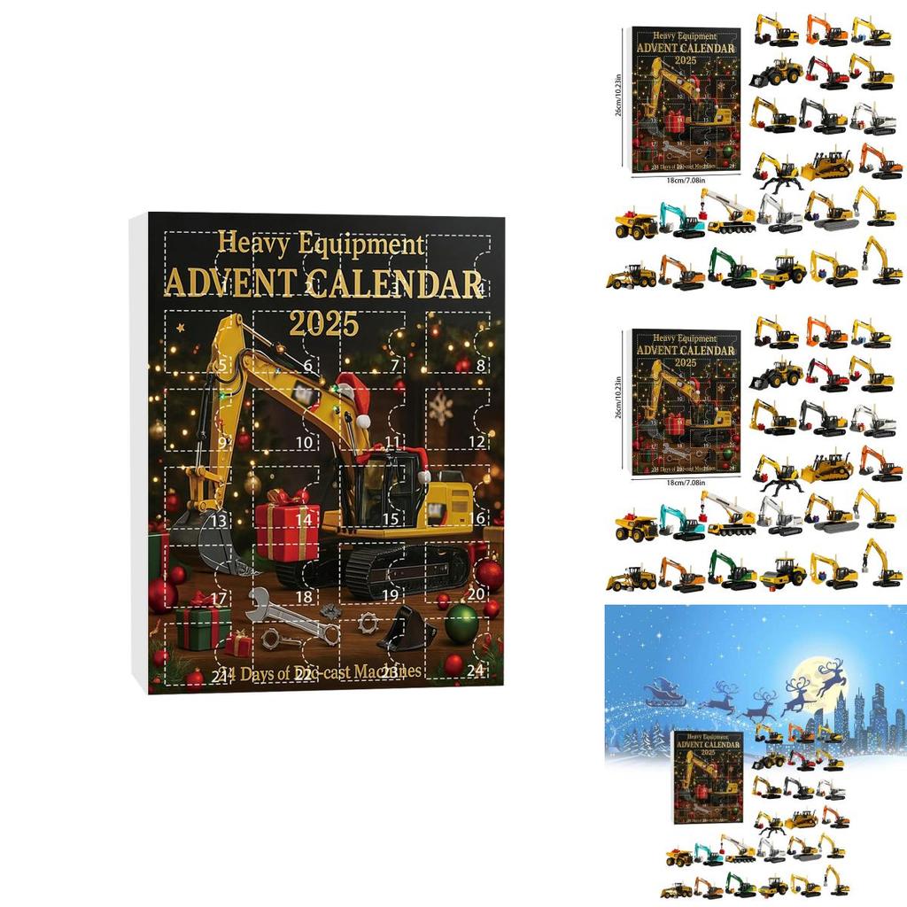 Weihnachts-Countdown Blind Box Kreativer Auto-Acrylanhänger Geschenk für Freunde und Familie