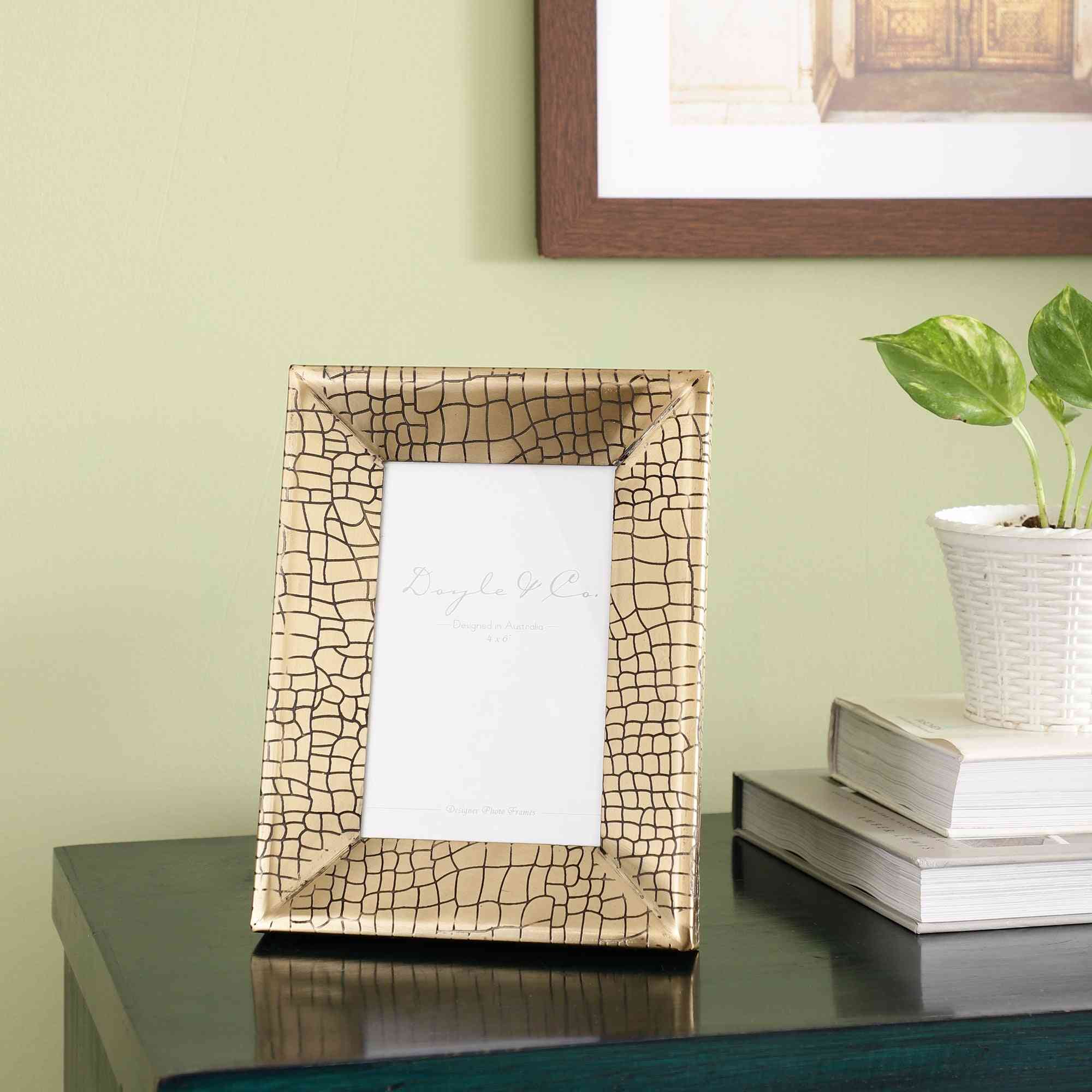 Aria Croc Frame | 17.5 x 3.5 x 22 cm 17.5 x 3.5 x 22 cm медный