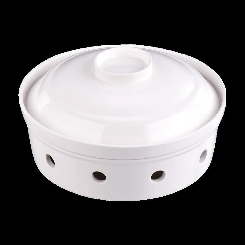 Ceramic Candle-Heated Food Warmer