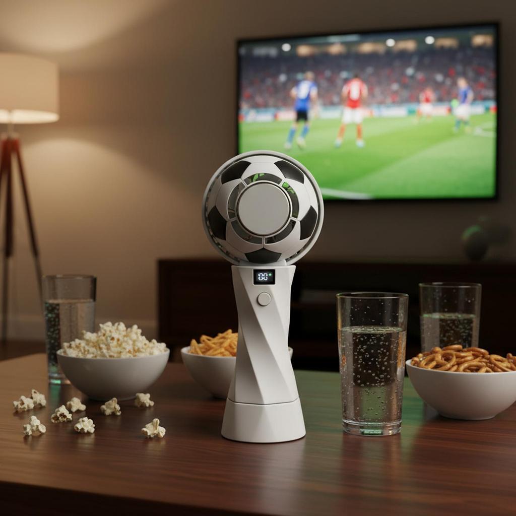 Portable Handheld Fan - 5 Gear High Speed 3000mAh Rechargeable Mini Personal Hand Fan Blow Cold Air, Battery Operated Travel Essentials