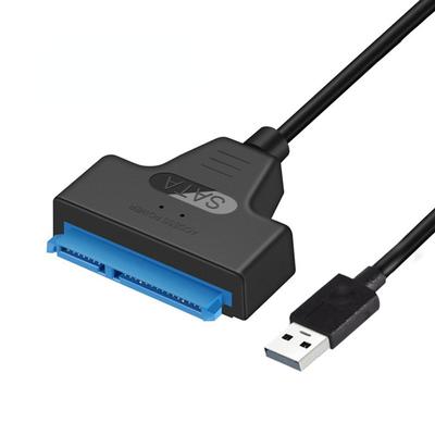 Cablu SATA la USB 3.0/2.0 Până la 5 Gbps pentru hard disk SSD extern de 2,5 inchi Adaptor SATA 3 cu 22 pini Cablu USB 3.0 la Sata