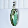 Natural Opal Pendant 20.4 ct Oval 925 Sterling Silver October Birthstone for Gem Collections