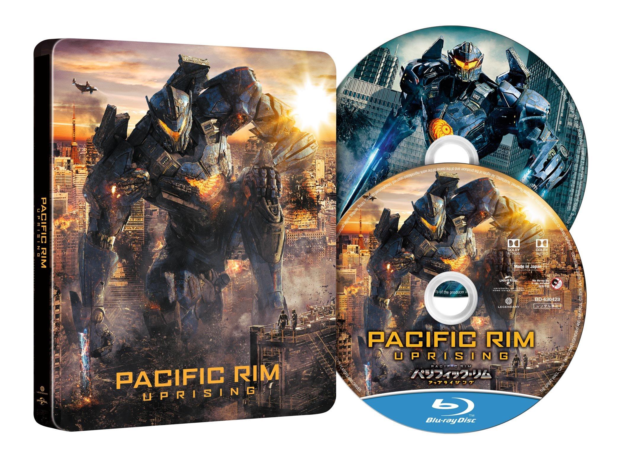 

Pacific Rim: Uprising Steel Book Casing, Blu-ray +