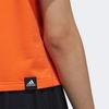 Adidas T Shirts Women's Orange Crew Neck Moderate Other GP0652