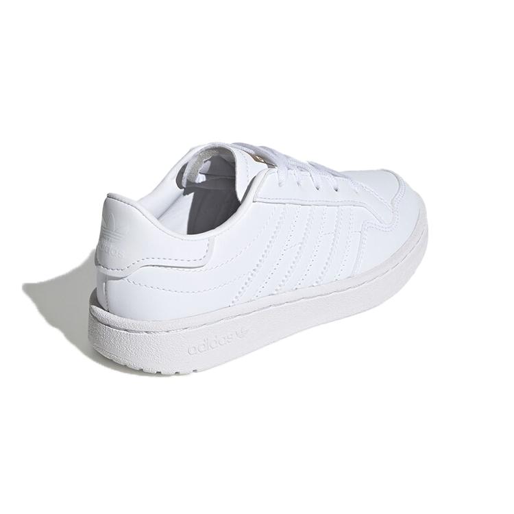adidas Originals C Slip Resistant Low Top Kids' Skateboarding Shoes White Children Aged 3 7 Years Old EF6819