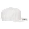 New Era 9FIFTY NE400 Snapback with 99HeadweaShop Baseball Free Size Cap, Plain, Men's, Sticker, Cap, Unisex, White, [Item]