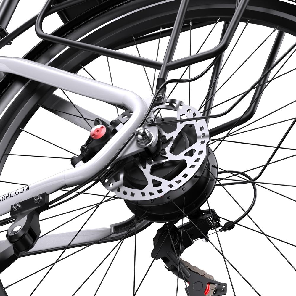 ONESPORT OT05 Biciclette elettriche da città motore 250W batteria 36V 18.2AH velocità massima 25 km/h pneumatici 27.5*2.25 pollici