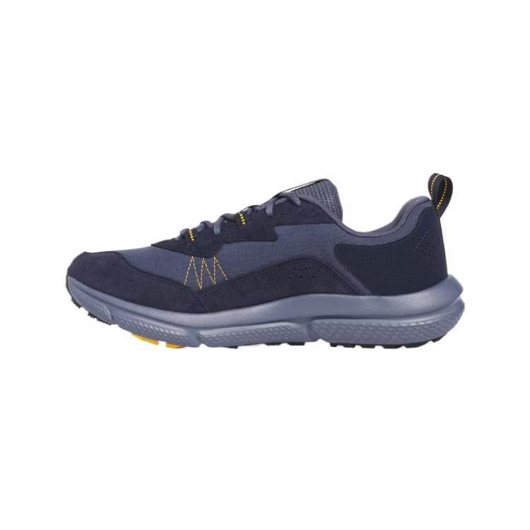 Under Armour Charged Verssert 2 Midnight Navy Campus Gold Men Sneakers Blue Downpour-Grey 3027178-044