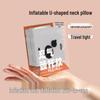 HEZHENG Smart Inflatable Travel Neck Massager Pillow Set CN plug (adapter included)