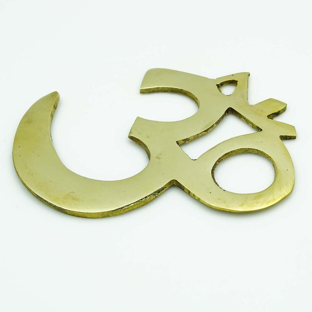Car Dashboard Hanging Traditional Om Design Metal Wall Hanging Office Decor