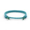 Einfacher Stil Paracord-Armband Herren Schieb- und verstellbares Armband Nautisches Armband Notfall Rettung Überleben Armband Armband