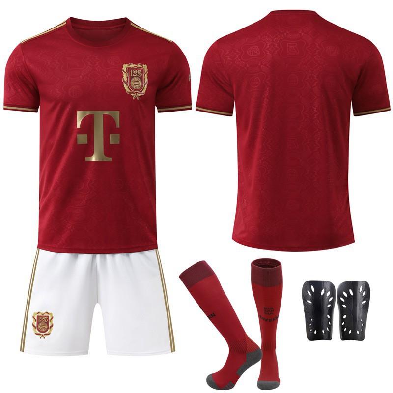 

2526 Club No. 9 Kane Jersey Sports Gold Bayern 125th Anniversary Football Set #L