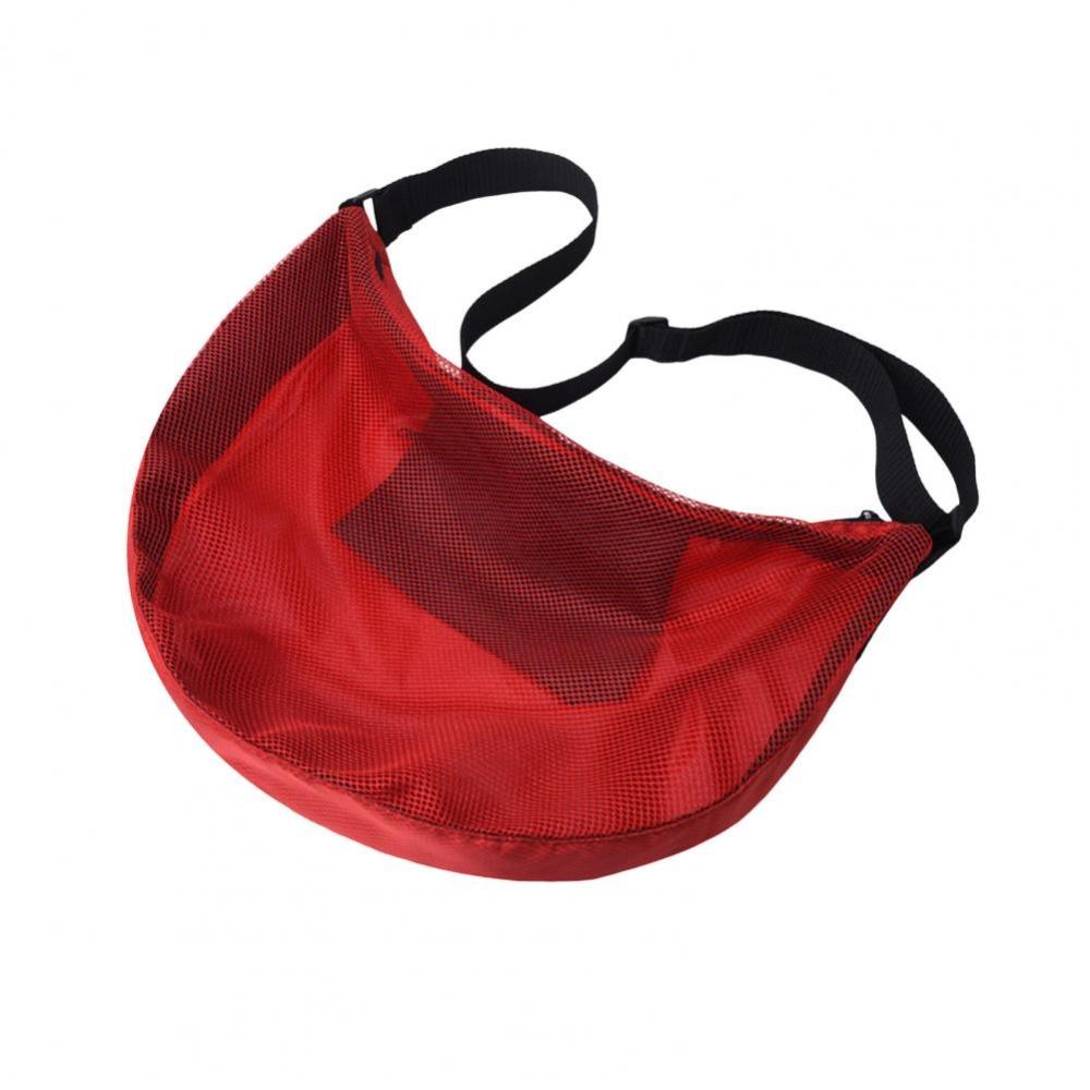 

Сумка для мячей из ткани Оксфорд, регулируемый чехол для хранения футбольных мячей, баскетбольная сетчатая сумка для работы в команде красный