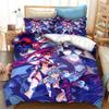Copripiumino Stampato 3D Anime Tengen Toppa Gurren Lagann Set Biancheria da Letto Matrimoniale Singolo Matrimoniale Queen King Adulto Bambino Biancheria da Letto Copripiumino
