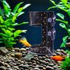 Non-Slip Aquarium Feeder Ring Fish Feeding Supplies Transparent Fish Feeding Dish Floating Food Feeder Square for Fish Tank