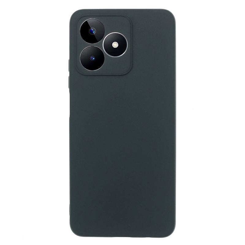 

Precise Cutouts TPU Case for Realme C53 (Global)/C53 (India)/C51,Matte Finish Cell Phone Cover Black