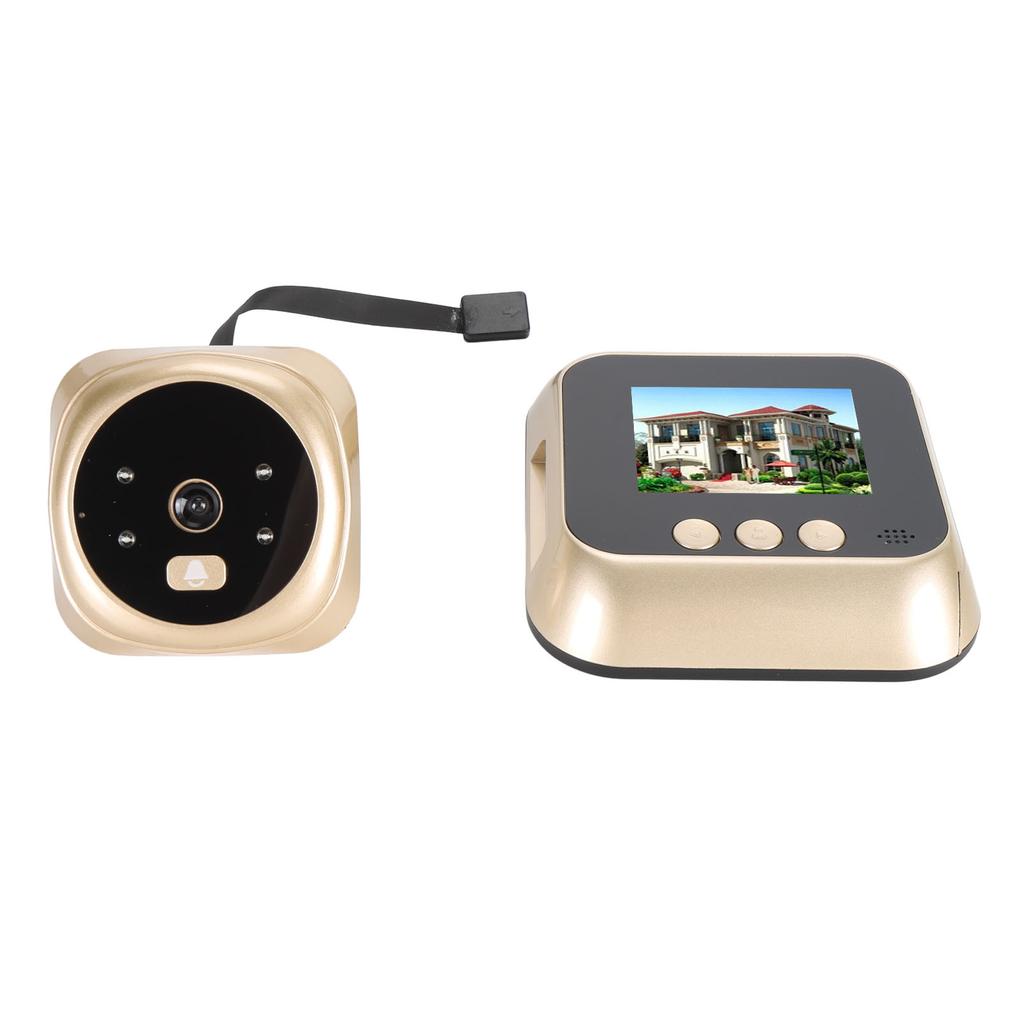Smart Video Doorbell Multifunction HD Infrared Night Vision 135 Degree Wide Angles 2 Way Talk