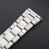 14mm 16mm 18mm 20mm 22mm Nerezová ocel Řemínek na hodinky Univerzální Stříbrný Pásek Skládací spona Náramek Náhrada Řemínek na zápěstí