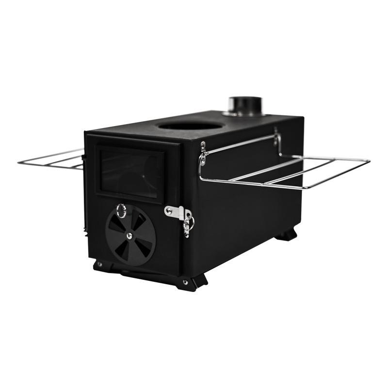 Portable Carbon Steel Folding Tent Stove for Outdoor Camping