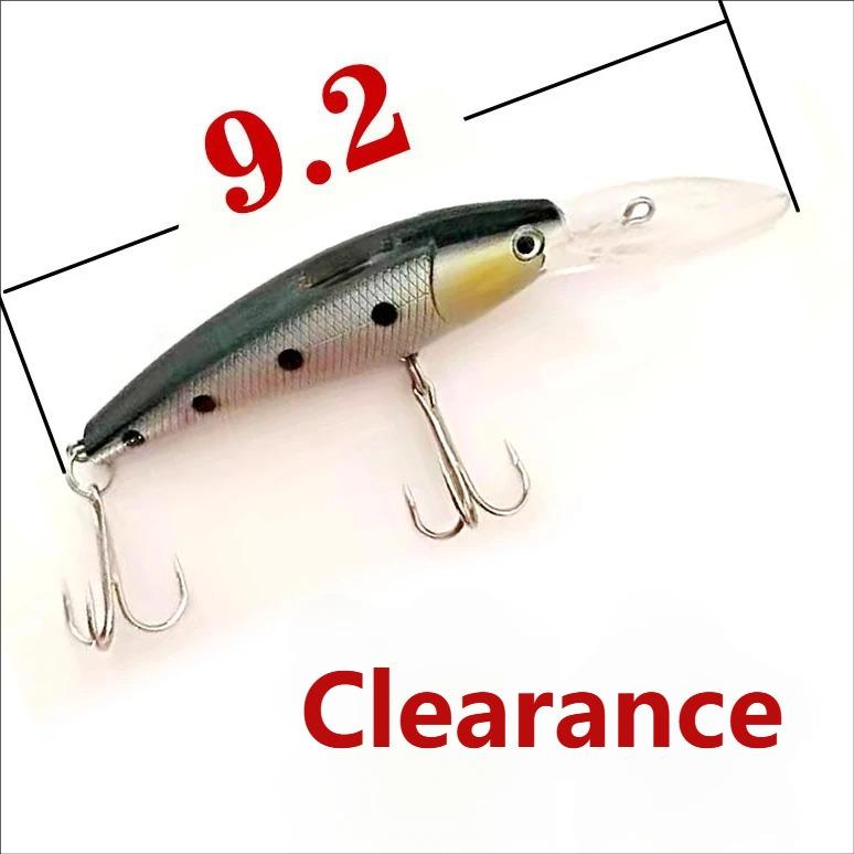 Hard Bait Lure Set for Snakehead Bass Perch Fishing (as the picture,92mm&10g)