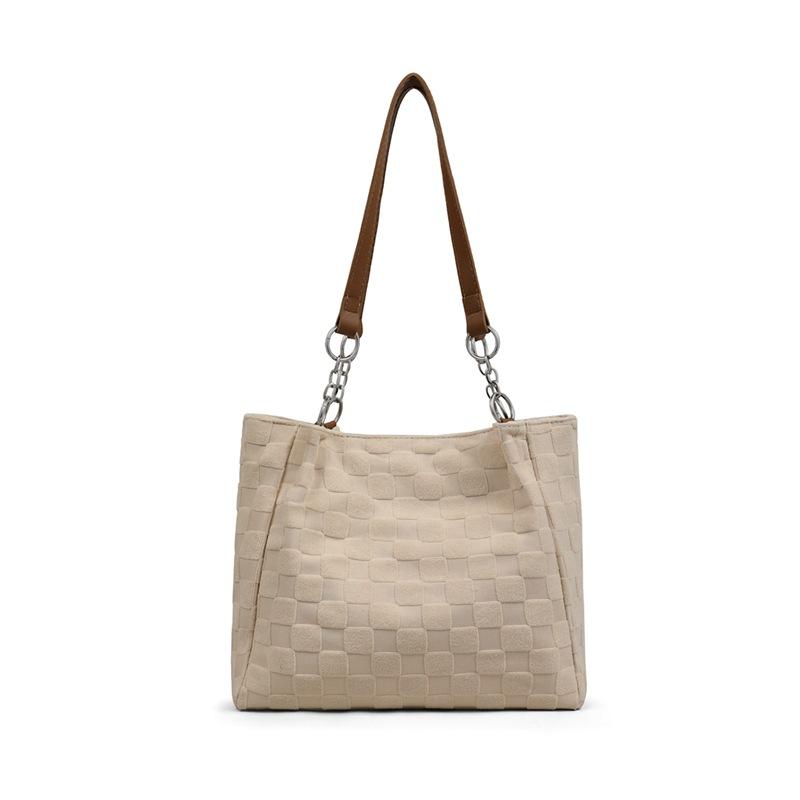 Bag Female All-in-one Canvas Shoulder Bag Simple Niche Casual Tote Bag