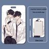 Cartoon Sliding Cover ID & Badge Holder for Students