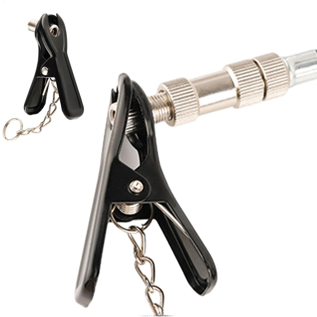 Tire Inflator Chuck Clip On Air Chuck Bicycle Pump Clip Air Compressor Nozzle Inflatable Tires Air Fittings Pump Accessories