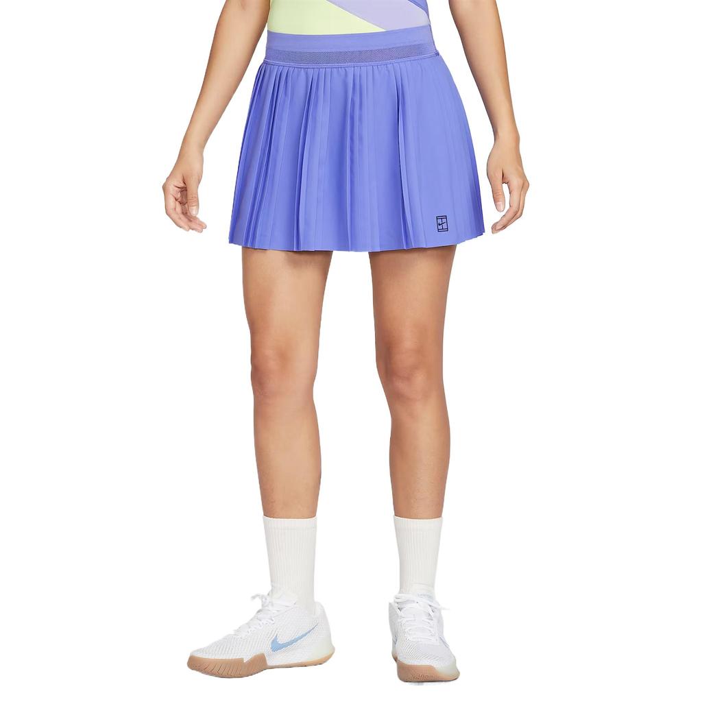 NikeCourt Advantage Dri-FIT Pleated Tennis Skirt Purple Ink Women FZ6513-570