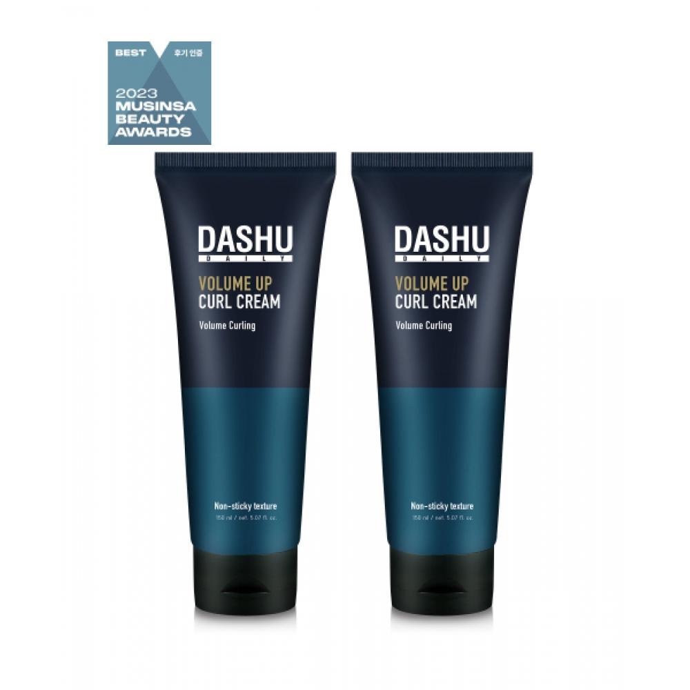 Dashu Set Daily Volume Up Curl Cream 150ml X 2 none
