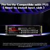 990 PRO PCIe 4.0 M.2 NVMe SSD Speed Up To 7300MB/s Read 6800MB/s Write 1/2/4TB Internal Solid State Drive for PC Laptop Desktop Computer