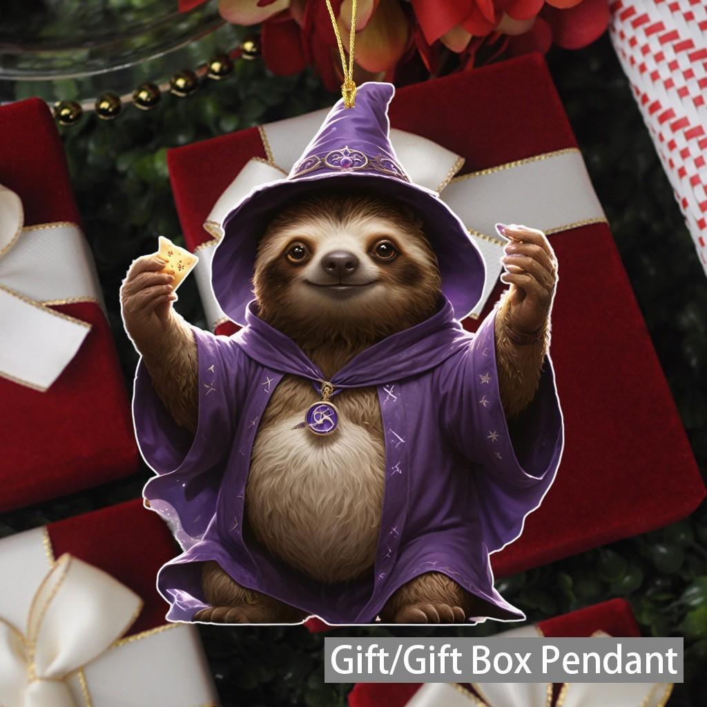 Raccoon Cartoon Cute Pattern Acrylic Pendant For Car Decoration Accessories