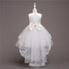 New Style Crochet Flower Girl Skirt: Trailing Princess Party Dress for New Year's Day