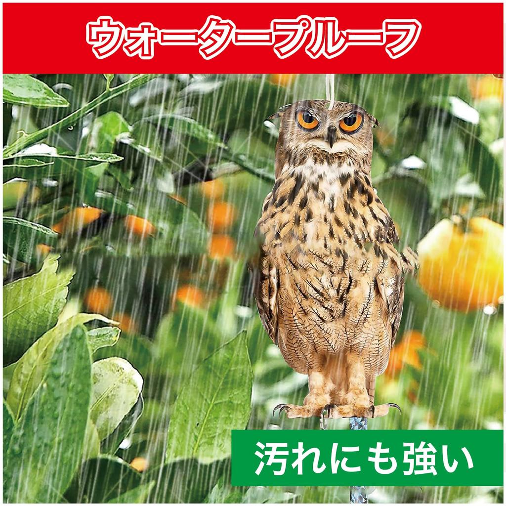 Hyack Bird Repellent, Owl Repellent, Pigeon Repellent, Crow Repellent, Bat Repellent, Owl Repellent (Owl 1) [Parallel Import]
