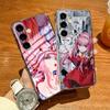 Zero Two Darling In The FranXX Anime Phone Case For Samsung S26 S25 S24 Ultra S23 Fe S22 S20 S21 Plus Plus 5G Fe Transparent Cov