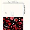 10Pcs Gift Wrapping Paper Valentine's Day Mother's Day Birthday Gift Wrapping Paper Gift Box Decoration Flower Bouquet Supplies