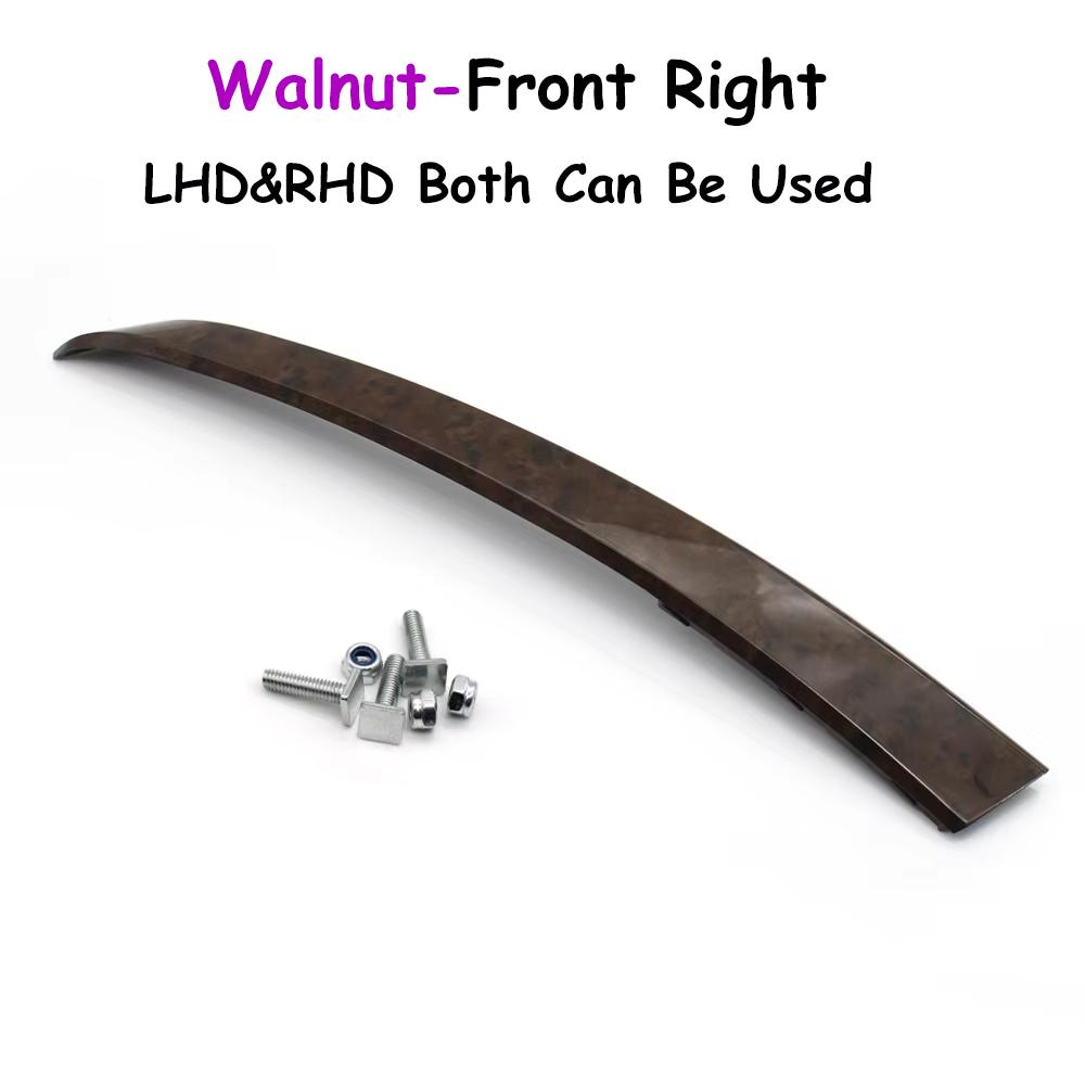 LHD RHD E60 E61 Interior Car Front Rear Left Right Inner Door Handle Cover Trim For BMW 5 Series M5 2004-2006 520i 523i 525i 530