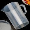Functional 3000ml Measuring Pitchers with Lid Plastic Measuring Pitchers with Lid for Paint Mixing and Kitchen Use